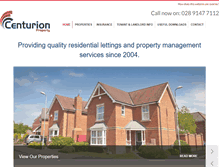 Tablet Screenshot of centurionproperty.com